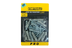 STARTOOLS 0275 JOGO PARAFUSO BUCHA 8 MM