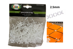 IDEA 8493 ESPACADOR PISO MOD X 2,5 MM 200 PECAS