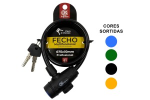 SQ3537 CADEADO PARA BICICLETA 650 MM