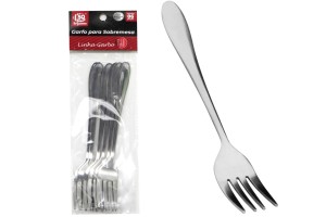 SQ2027 GARBO GARFO SOBREMESA 6 PCS