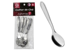 SQ3690 ASHORIA COLHER CHA 6 PCS