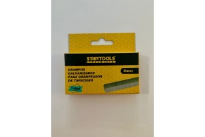 STARTOOLS 0520 GRAMPO P/GRAMPEADOR TAPECEIRO 8 MM 1000 PCS