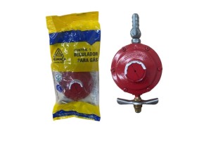 Regulador Industrial Aliança Alta Pressão Vermelho 2kg/h 20 PSI 506/33