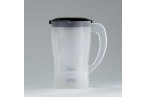 Copo Liquidificador Black & Decker LE 420BR / LE 450B / LE 450F Translucido Tampa (Preta) Mebrasi