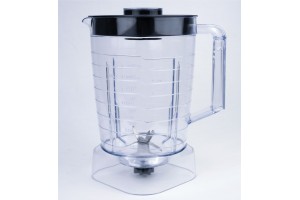 Copo Liquidificador Britânia BLQ1300 Fortis Turbo Sangel Cristal Tampa (Preta) Mebrasi