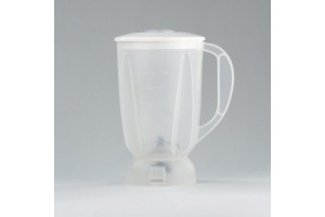 Copo Liquidificador Mallory Tornado Unno /  Flash Mix Translucido Tampa (Branca) Mebrasi