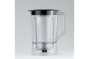 Copo Liquidificador Mondial L-1000/1100/1200 Multiprocessador Turbo Chef Sangel Cristal Tampa (Preta) Mebrasi