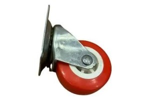 RODIZIO VERMELHO 38 MM GIRATORIO UNIDADE