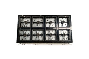 Fogão Industrial alta pressão 08 bocas 40x40 - Linha FORT