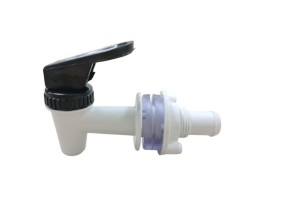 Torneira de Filtro Universal com Bico Grosso Branca