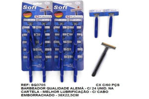 SQ3705 KIT 02 BARBEADOR SOFT LAMINA ALEMA