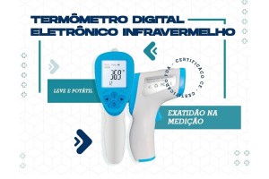 Termômetro digital infravermelho