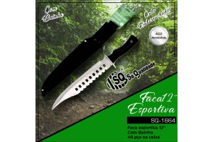 Facão Cabo Emborrachado 12