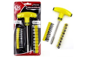 CHAVES INTERCAMBIAVEIS 21 PECAS