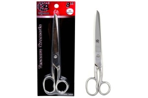 Tesoura cromada 8 polegadas