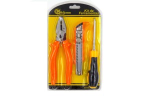 Kit de ferramentas com 03 peças