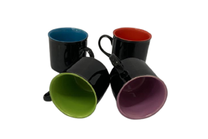 Jogo de xícaras de café com 04 peças 90 ml