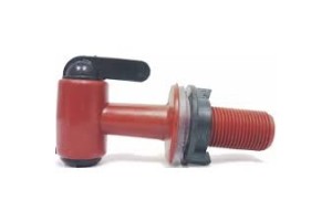 Torneira de Filtro de Barro Antiga Marrom