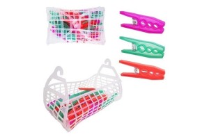 KEITA CTP03 CESTO 24 PRENDEDORES ROUPAS