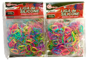 SQ3445 LIGA SILICONE COLOR CABELO 12 KITS C/ 100 UN