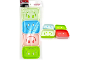 SQ3784 SABONETEIRA SMILE 4 UNID