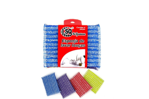  Esponja De Lavar Louça Kit 04 Peças