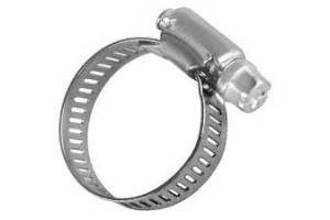 ABRACADEIRA INOX PRESSAO 5/8 KIT 50 PECAS FURADA