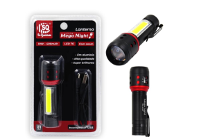 LANTERNA REC MINI 9,5 CM 10 W. COM ZOOM