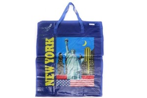 SACOLA GRANDE COM ZIPPER 55CM