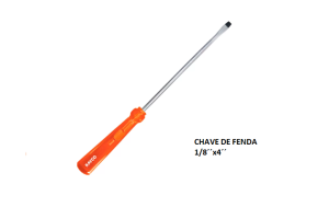 RAYCO CHAVE FENDA PRO 1/8 X 4 CRV
