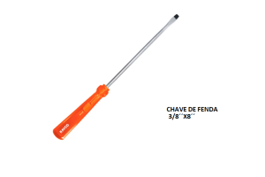 RAYCO CHAVE FENDA PRO 3/8 X 8 CRV
