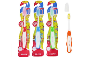 SQ3799 ESCOVA INFANTIL DUZIA MACIA