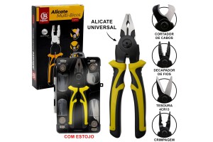 SQ4404 ALICATE UNIVERSAL MULTI BICOS 5 EM 1