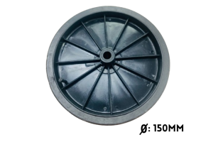 RODA CARRINHO FEIRA PRETA FECHADA RAIADA